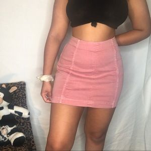 2000’s inspired jean skirt